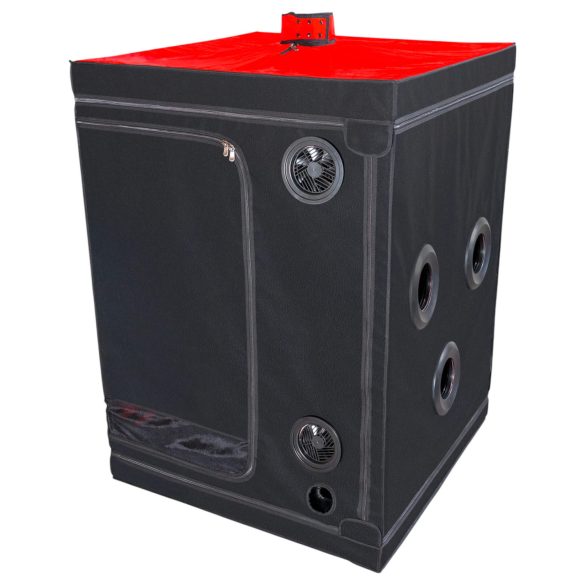 Secretdome - BDSM sexkabine med åbninger (sort)