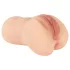 Realistixxx Real Stroker - realistisk vagina- og analmasturbator (hudfarvet)