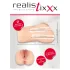 Realistixxx Real Stroker - realistisk vagina- og analmasturbator (hudfarvet)