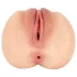 Realistixxx Real Stroker - realistisk vagina- og analmasturbator (hudfarvet)