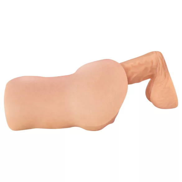 Realistixxx Real Stroker - realistisk vagina- og analmasturbator (hudfarvet)