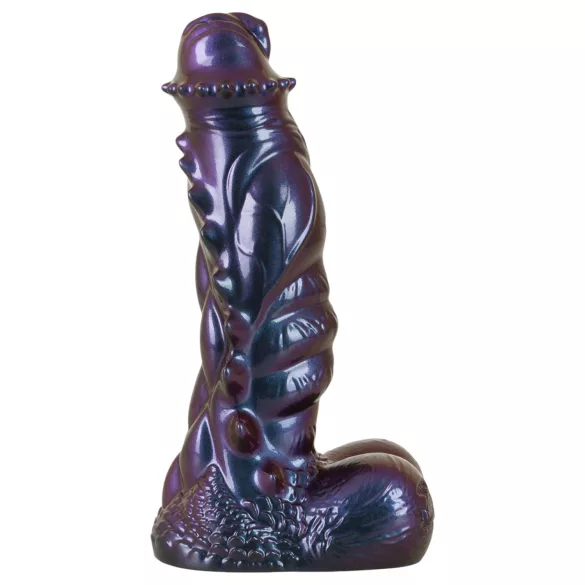 Beasty Cocks Tech-Zilla Bang - monsterdildo med sugekop (lilla)