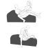 Liberator Aria Flip Chaise - justerbar sexmøbel (sort)