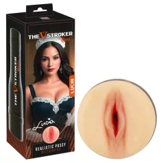   Rebel The V-Stroker Lucia - realistisk kunstig vagina onaniprodukt (hudfarvet)
