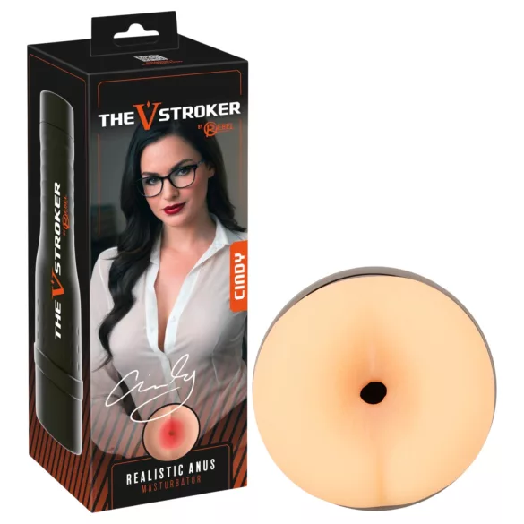 Rebel The V-Stroker Cindy - realistisk numsemasturbator (hudfarvet)