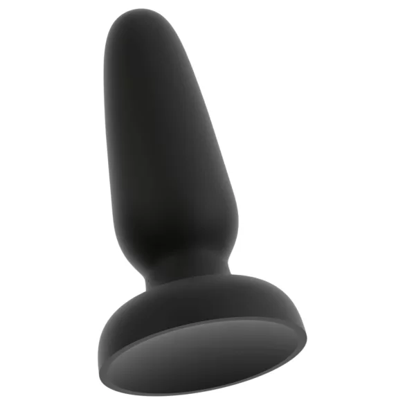 Black Velvets - silikone anal plug med sugekop (sort) - S