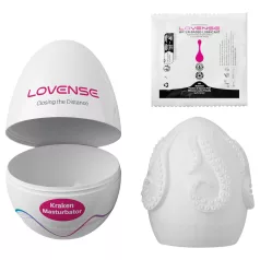 LOVENSE Kraken - onanæg / masturbationsæg - 1 stk (hvid)
