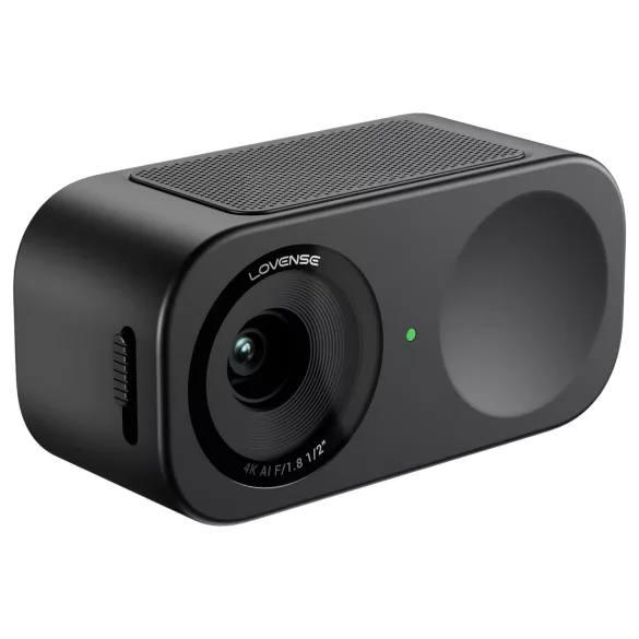 Lovense Webcam 2 - AI‑webkamera til streaming (sort)