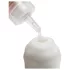 TENGA 3Dx Zen - 3D‑mønstret masturbator (hvid)