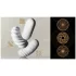 TENGA 3Dx Spiral - spiral­mønstret masturbator (hvid)