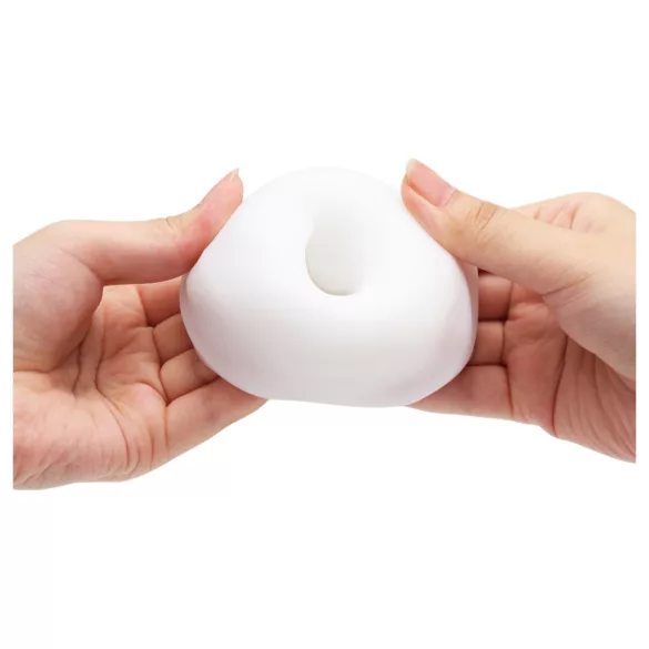 TENGA 3Dx Spiral - spiral­mønstret masturbator (hvid)