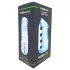 Fleshlight Fleshskins Grip Blue Ice - onaniprodukt med åbning i begge ender (blå)