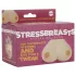 Stresszlabda - bryst-stressbold - sjov gave - 2 stk