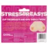 Stresszlabda - bryst-stressbold - sjov gave - 2 stk