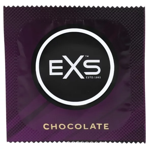 EXS - kondomer - chokoladesmag - sort - 100 stk
