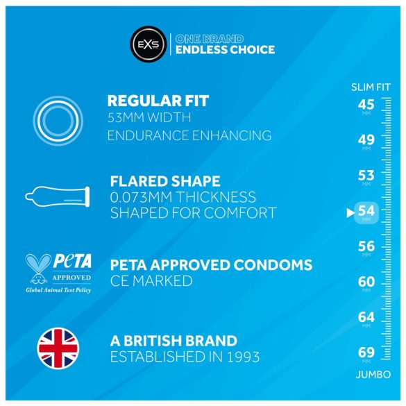 EXS - forsinkelses kondom - latex - 12 stk