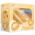 Unihorn Bean Blossom - klitorisvibrator med unicorn-design - genopladelig - gul