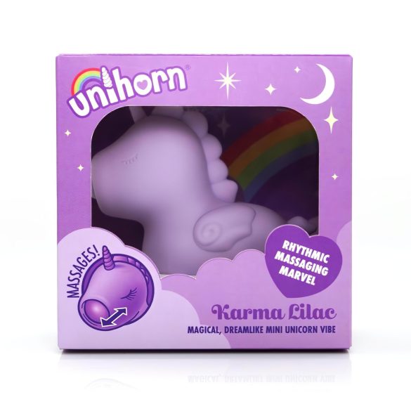 Unihorn Karma - klitorisvibrator med genopladeligt batteri - lilla
