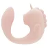 Unihorn C-Horse - G-punkts- og klitorisstimulerende vibrator (koral)