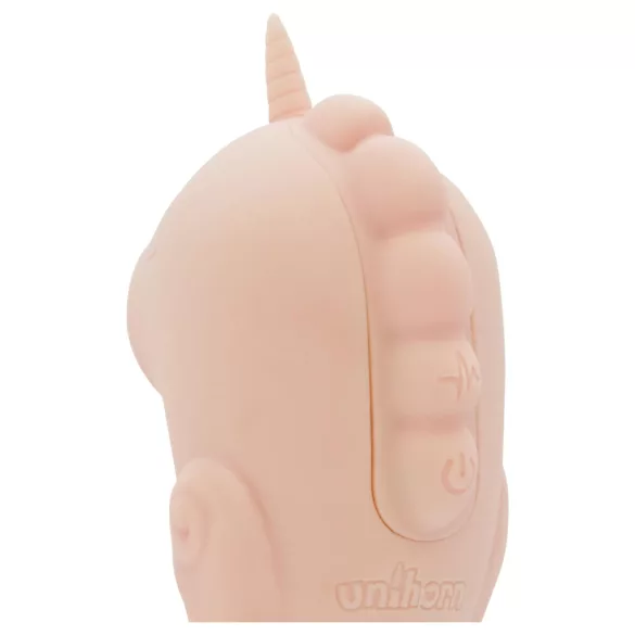 Unihorn C-Horse - G-punkts- og klitorisstimulerende vibrator (koral)