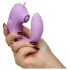 Unihorn C-Horse - G-punkt- og klitorisvibrator (lilla)