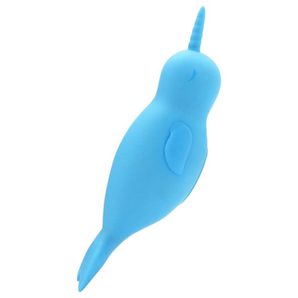 Unihorn Of The Sea - genopladelig narhval klitorisvibrator (blå)