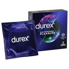   Durex Extended Pleasure - kondom - langvarig virkning - 56mm (3 stk)