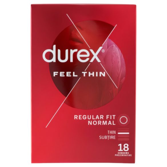 Durex Feel Thin - realistisk følelse kondomer (18 stk)
