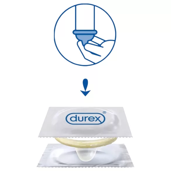 Durex Nude Close Fit - tyndt kondom (10 stk.)