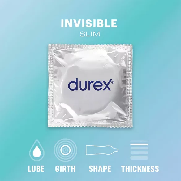 Durex Nude Close Fit - tyndt kondom (10 stk.)
