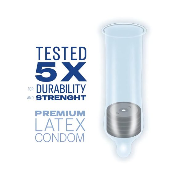 Durex Invisible Slim - tynd kondom - 10 stk
