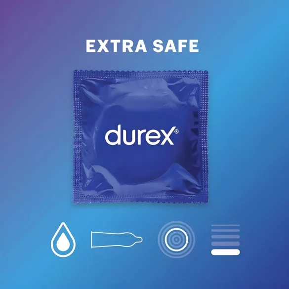 Durex - kondom - ekstra sikker - 18 stk