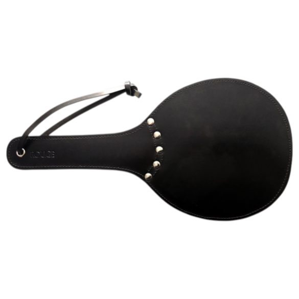 Rouge - ægte læder pisk, hård og blød side (rød)