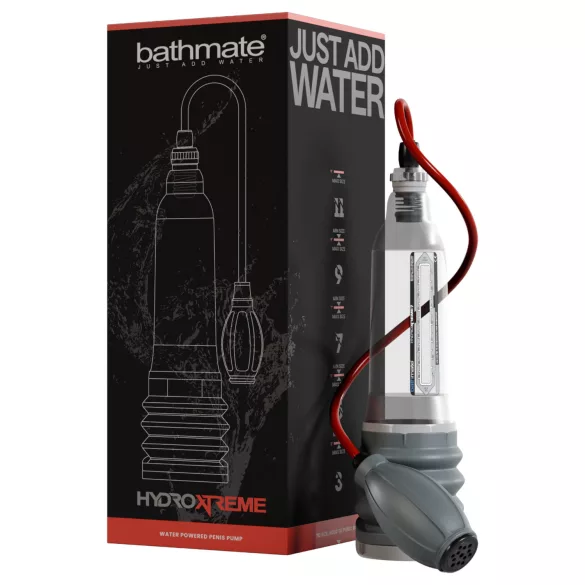 Bathmate HydroXtreme 7 - hydropumpe uden tilbehør (gennemsigtig)