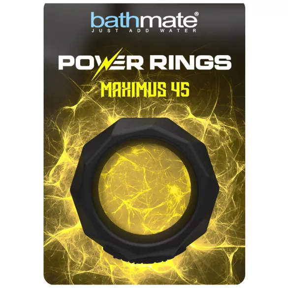 Bathmate Maximus 45 - silikone penisring (sort)