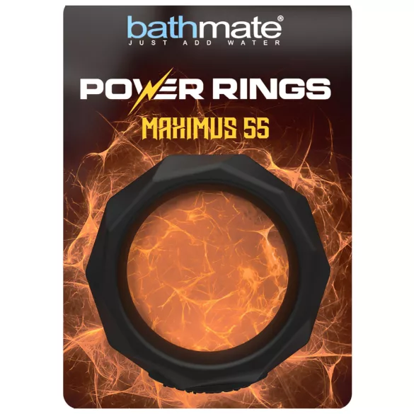 Bathmate Maximus 55 - silikone penisring (sort)