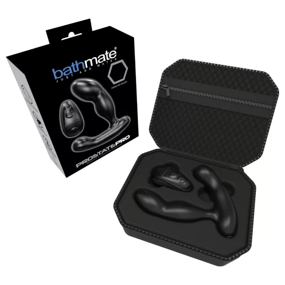 Bathmate Prostate Pro - genopladelig prostatavibrator (sølv)
