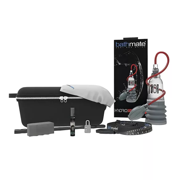 BathMate Xtreme Hydromax 3 - penispumpe sæt - gennemsigtig