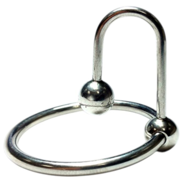 Rouge - kugleformet, rustfrit stål dilator (sølv)