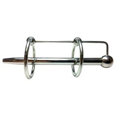 Rouge - dilator med dobbelt ring - rustfrit stål - sølv