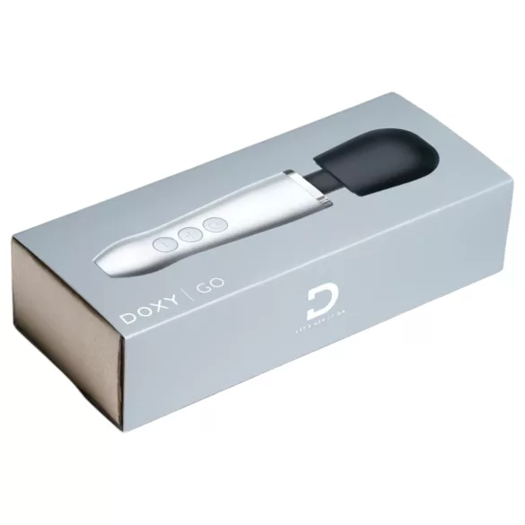 Doxy Go - massage vibrator - sølv