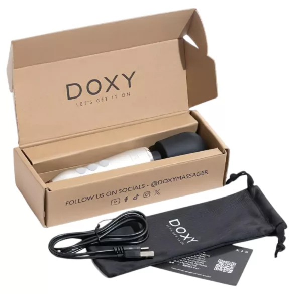 Doxy Go - massage vibrator - sølv