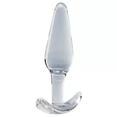 Clarity Utopian Floret - glas-analplug (gennemsigtig)