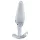 Clarity Utopian Floret - glas-analplug (gennemsigtig)