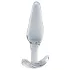 Clarity Utopian Floret - glas-analplug (gennemsigtig)