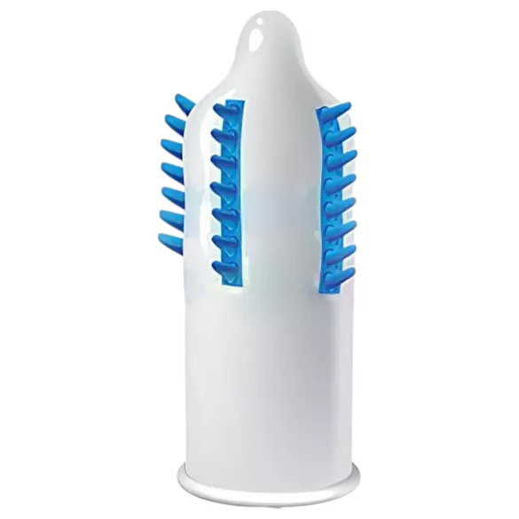 Egzo Tough Cat - nopret kondom med riller og dupper - 1 stk