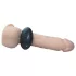 Lonely Swinging - vibrator med rotation og fjernbetjening - genopladelig - natur