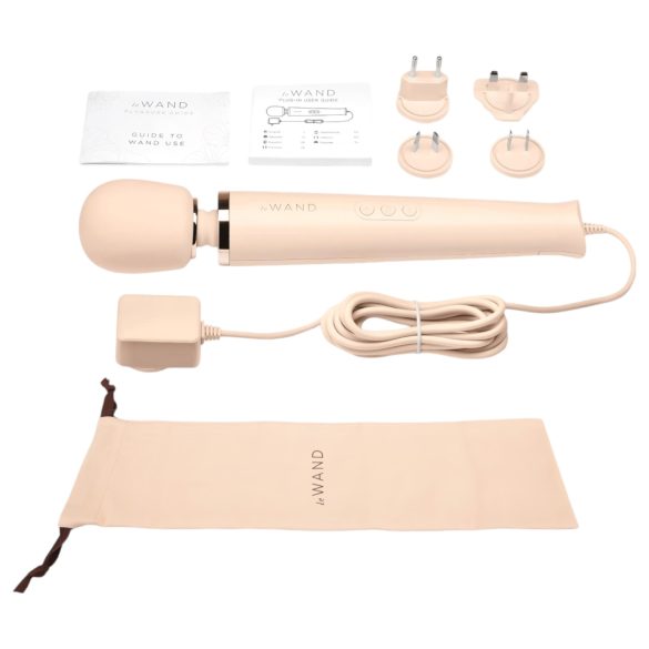 le Wand - wand vibrator - kraftfuld massage - beige