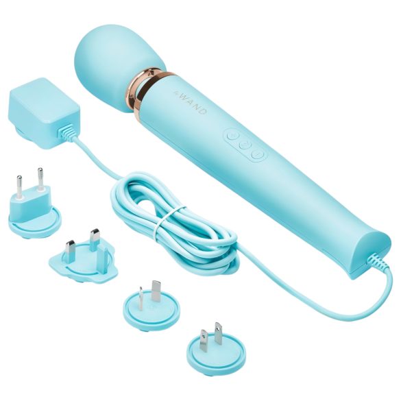 le Wand - wand vibrator - kraftfuld trådet massager - blå