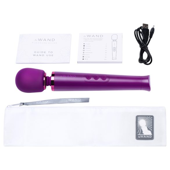 le Wand Petite - massagevibrator - lille og luksus - lilla